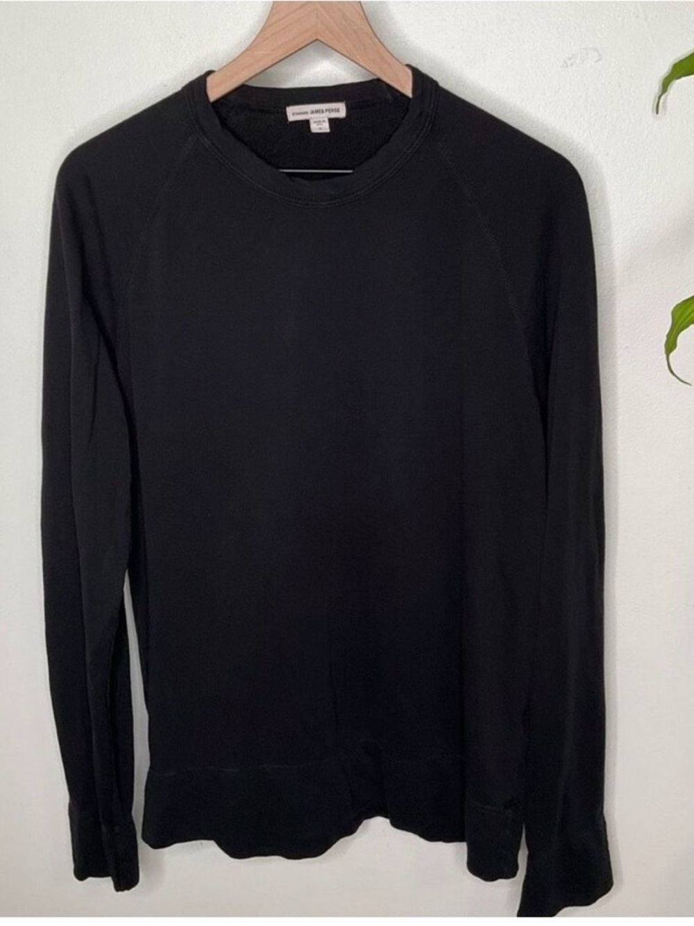 James Perse Long Sleeve Crew Neck